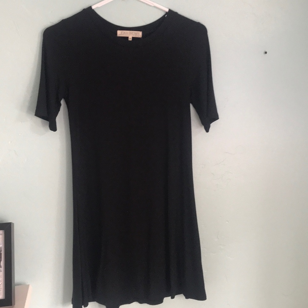 Black T-shirt Dress